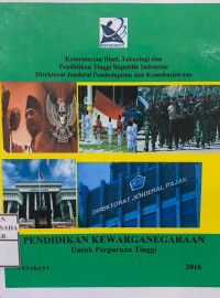 Image of Pendidikan Kewarganegaraan Untuk Perguruan Tinggi